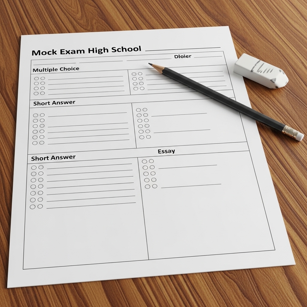 Mock Exam Work Sheet Experience